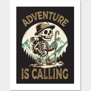 Adventure is calling Posters and Art